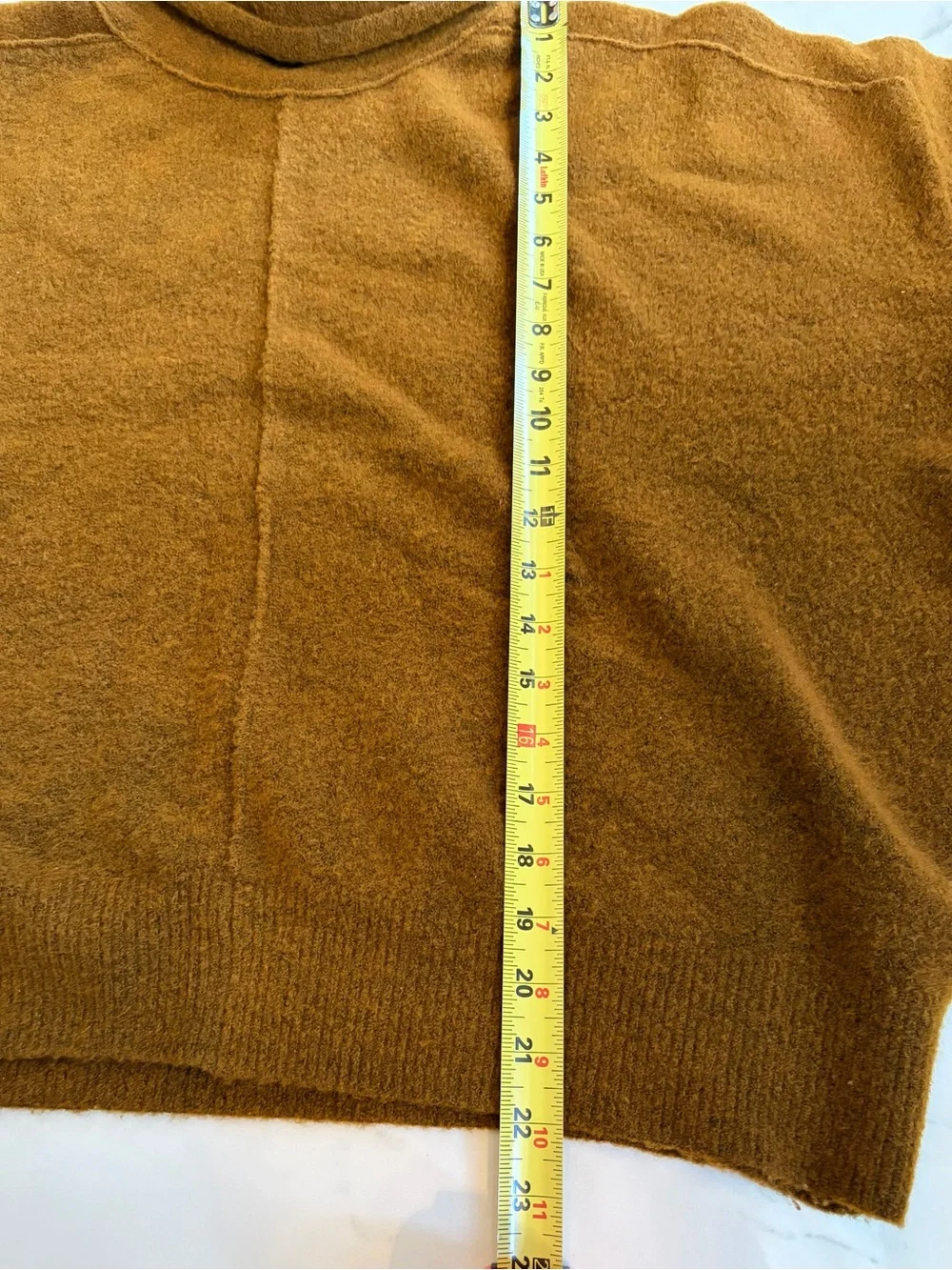 WOMEN’S Turtleneck Sweater in Brandy Brown